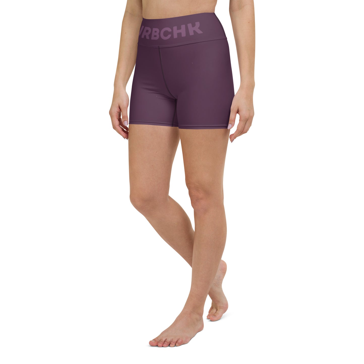 print yoga shorts