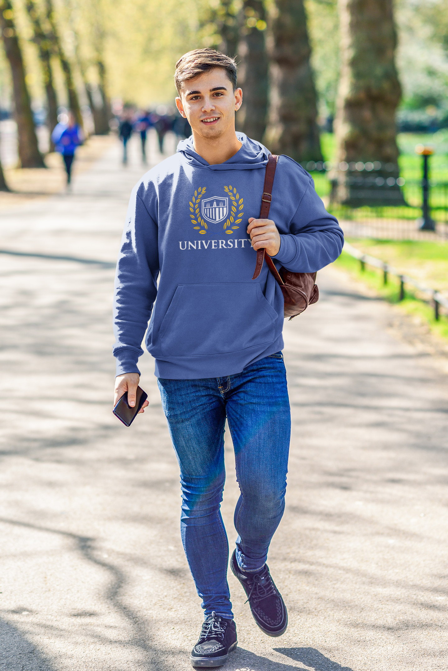 EVERYDAY UNIVERSITY HOODIE MAX COTTON BLENDS