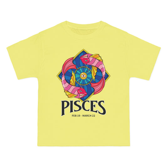 PISCES OVERSIZED COTTON CREW NECK WOMEN TSHIRT