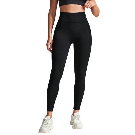 WOMEN'S HIGH RISE PERFORMANCE LEGGING BLACK