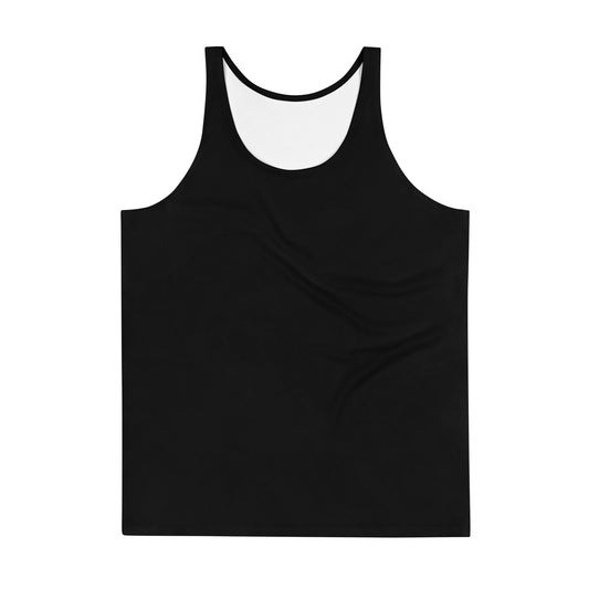 MENS BLACK PLAIN TANK TOP
