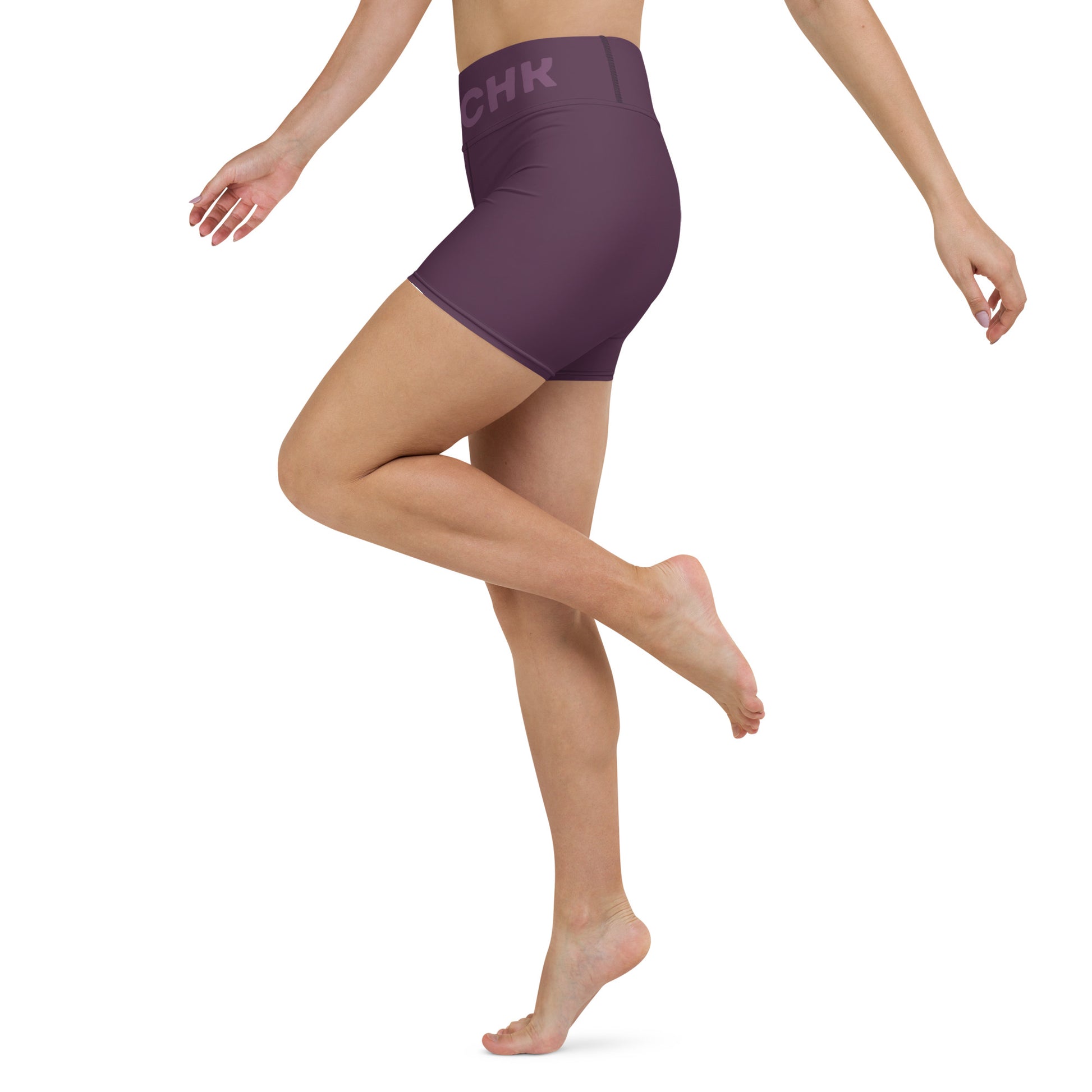 all over print yoga shorts