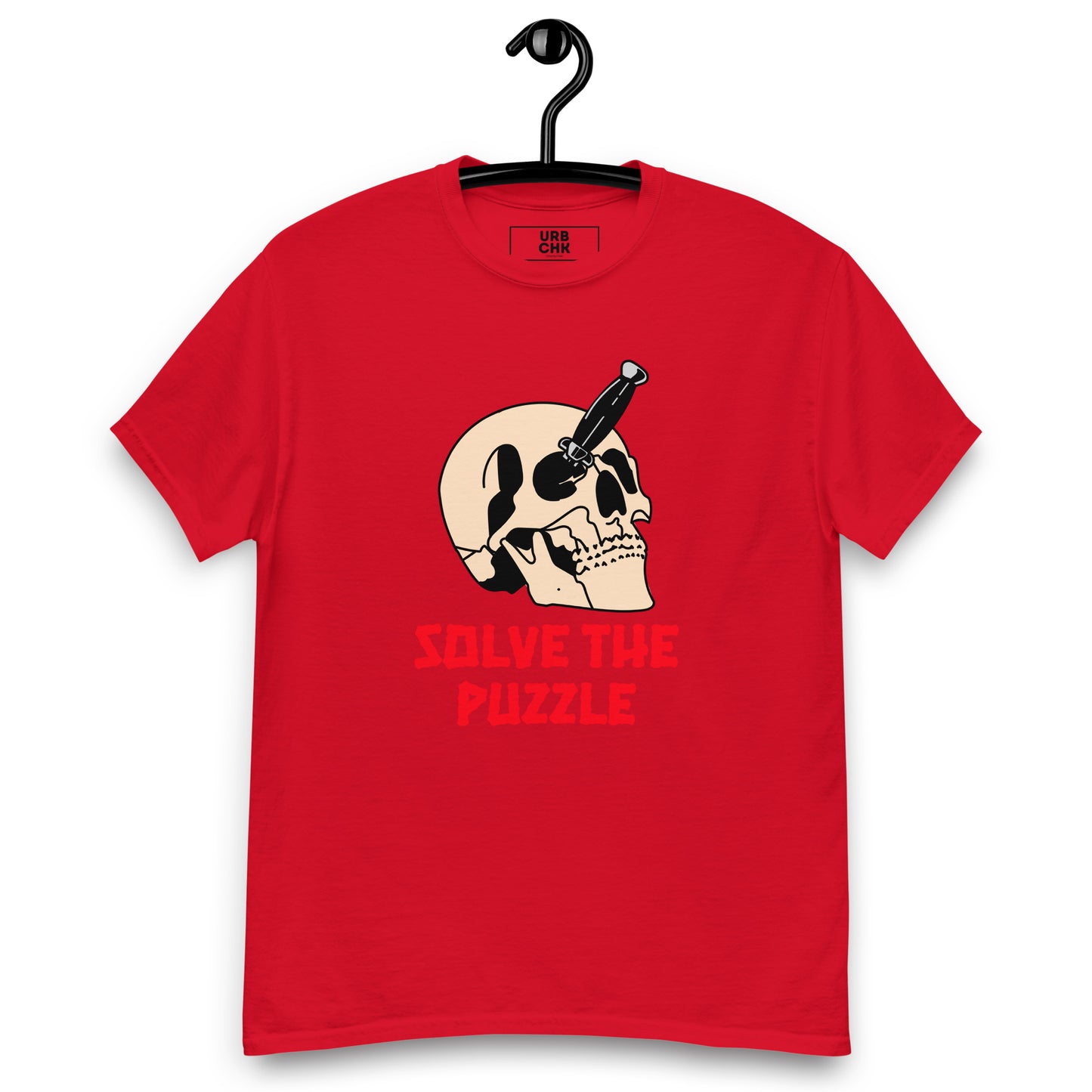 URBANITY CHEK SOLVE THE PUZZLE GRAPHIC T-SHIRT