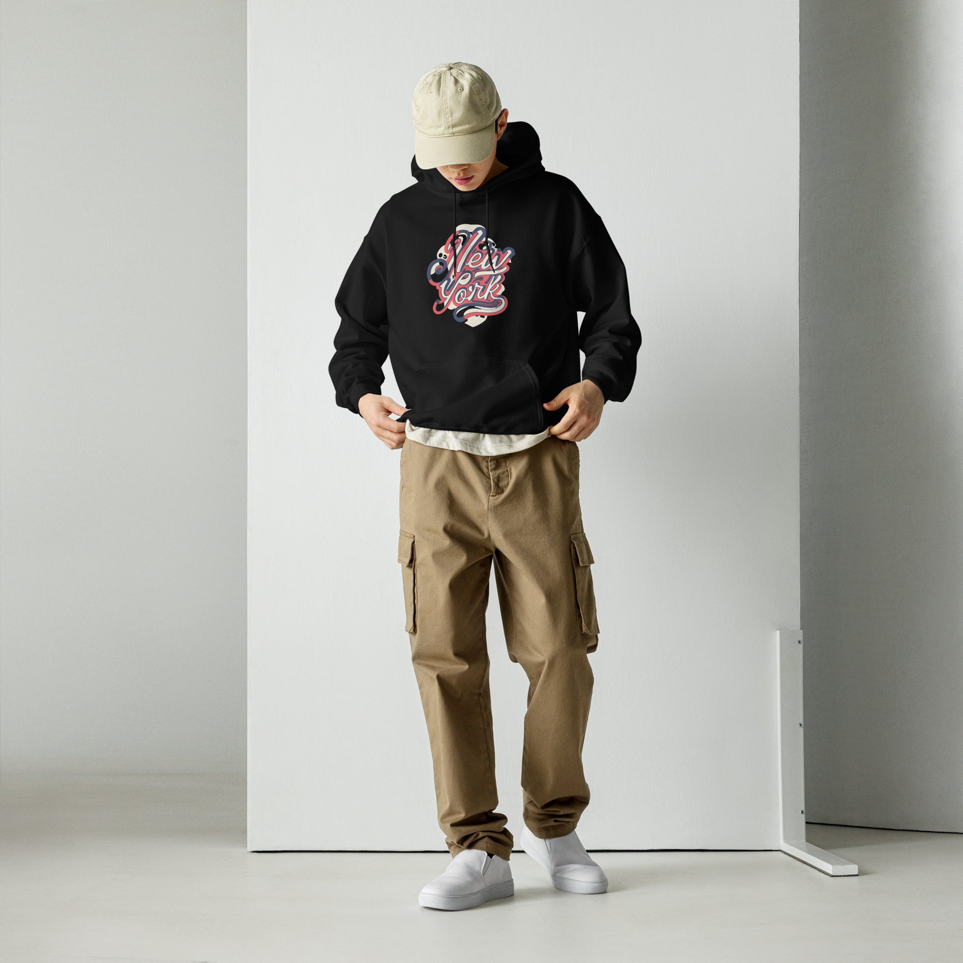 NEW YORK CITY HOODIE FOR MEN BLENDS 50