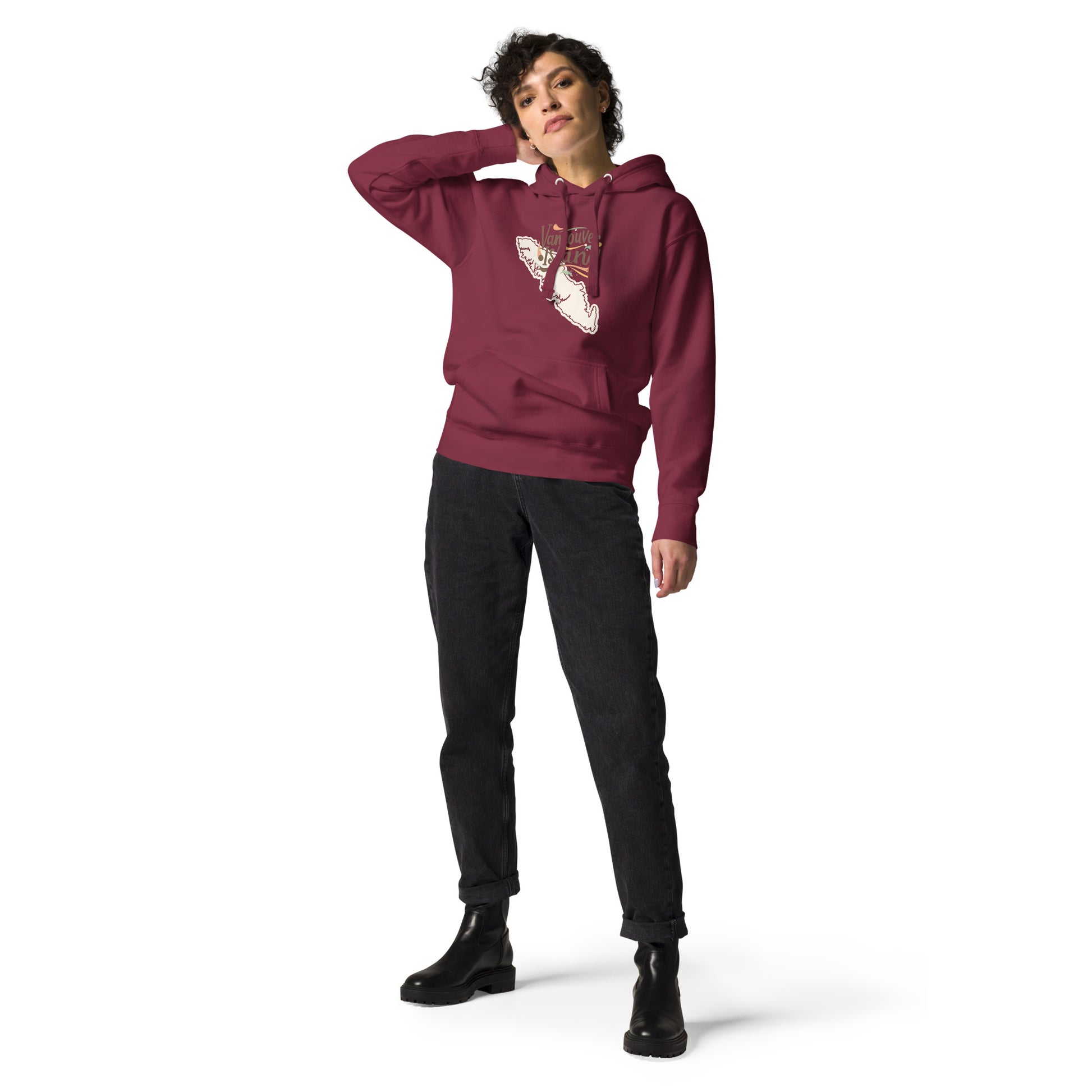 VANCOUVER ISLAND HOODIE UNISEX BLENDS