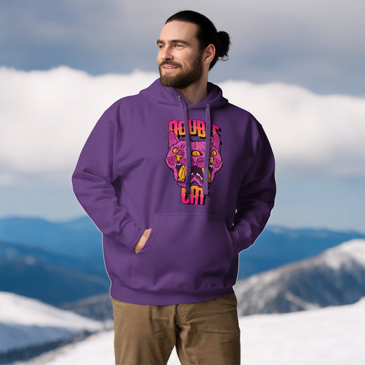 purple hoodie