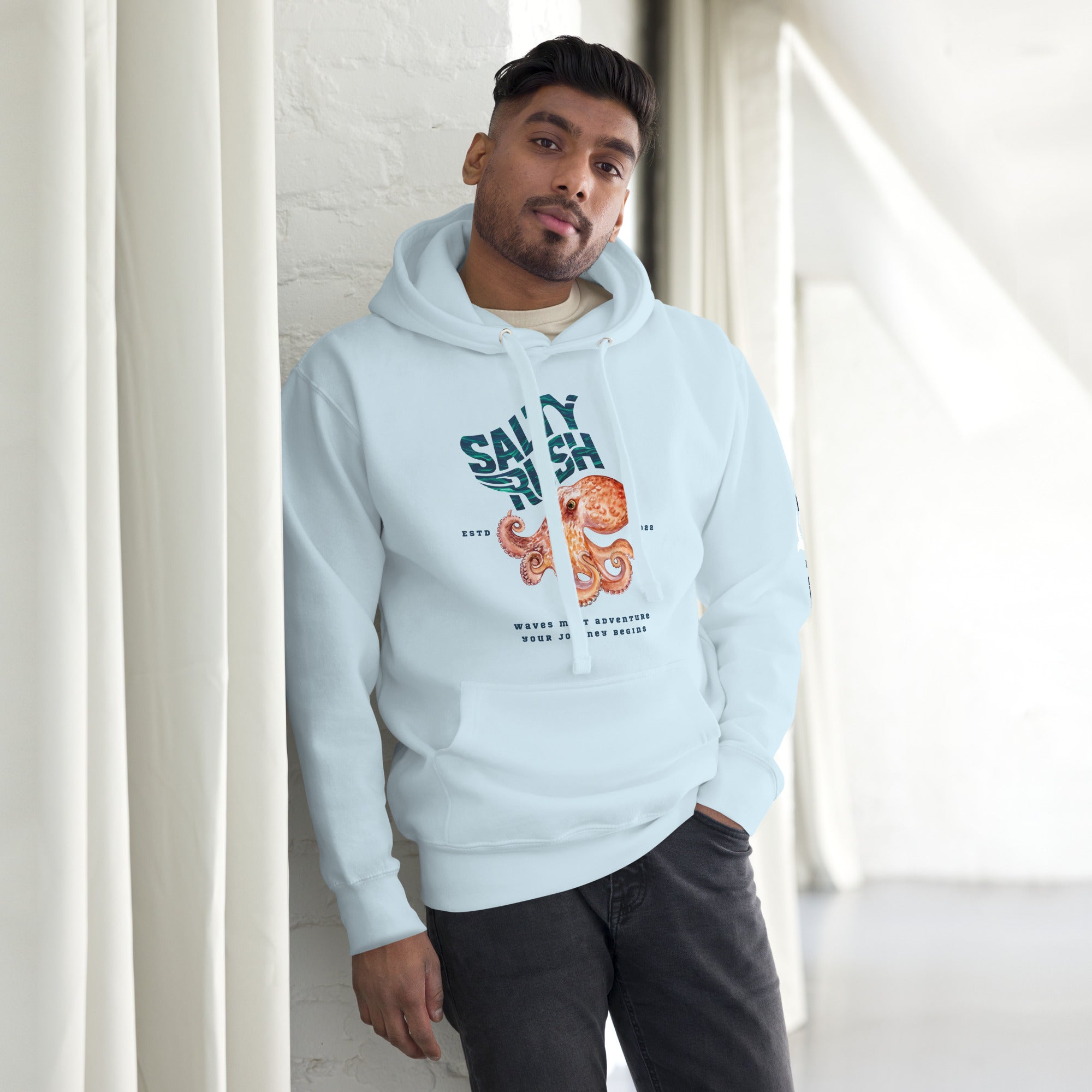 SALTYRUSH SOFT CLASSIC HOODIE FOR MEN BLENDS